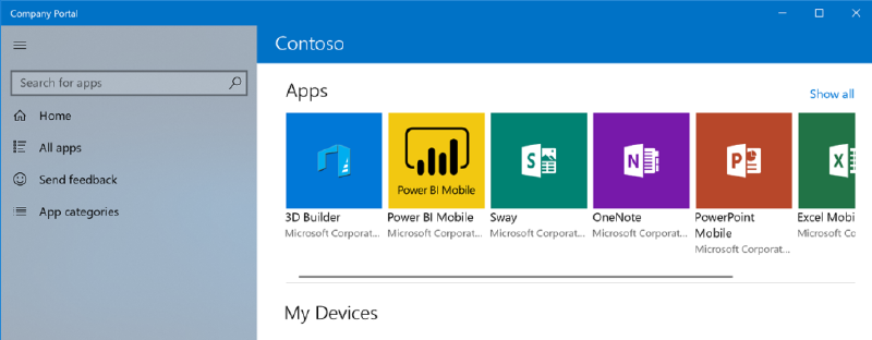 Featured image of post Company Portal Set up