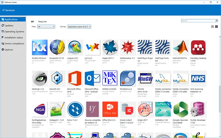 Software Center