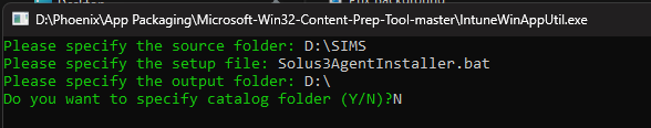 Microsoft Win32 Content Prep Tool