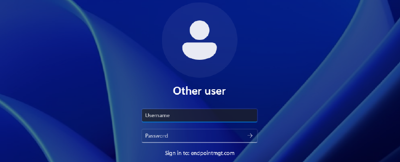 Featured image of post Sign into an Entra join device with only the SAM account name instead of the full UPN